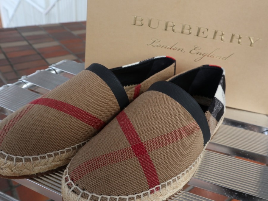BURBERRY/バーバリー】エスパドリーユ入荷致しました。[2020.07.31発行  
