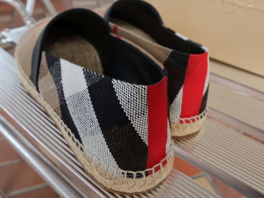 BURBERRY/バーバリー】エスパドリーユ入荷致しました。[2020.07.31発行  