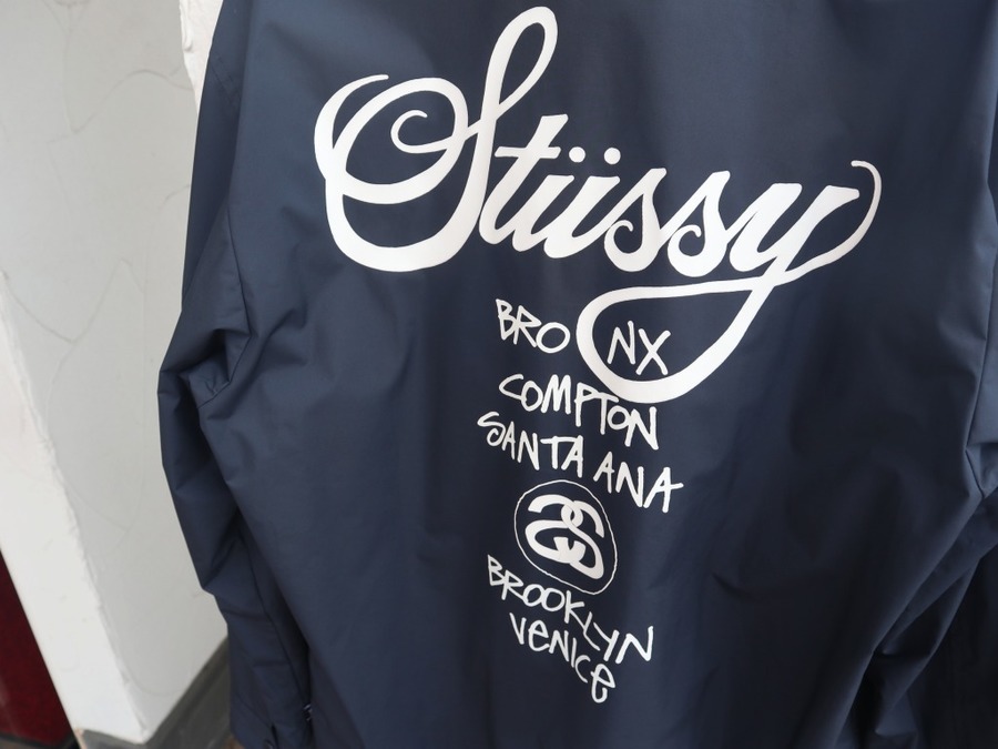 ステューシー STUSSY ワールドツアー コーチジャケット - ナイロン