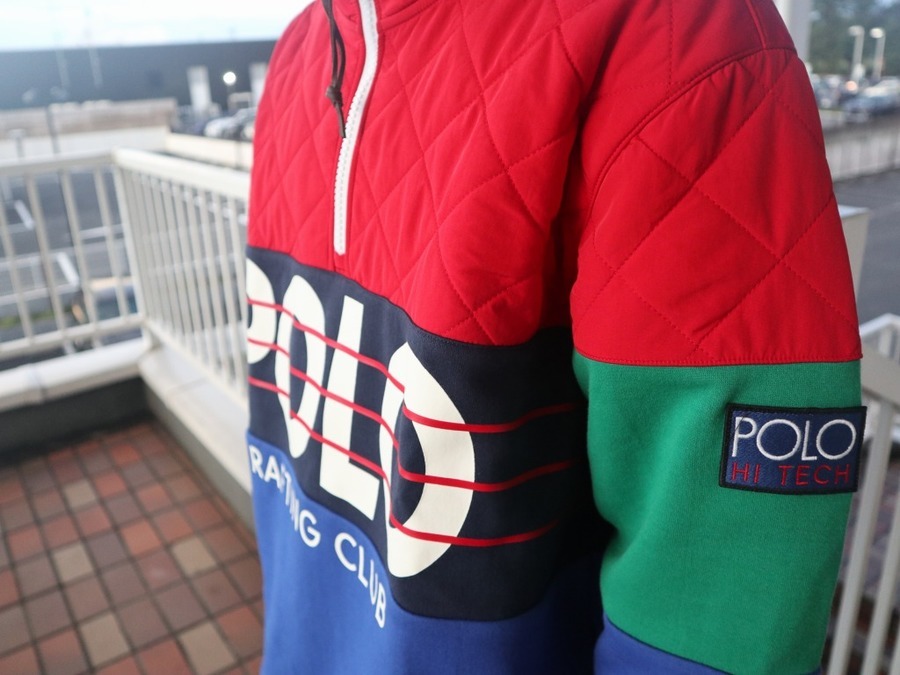 POLO RALPH LAUREN HI TECH HYBRID PULLOVER