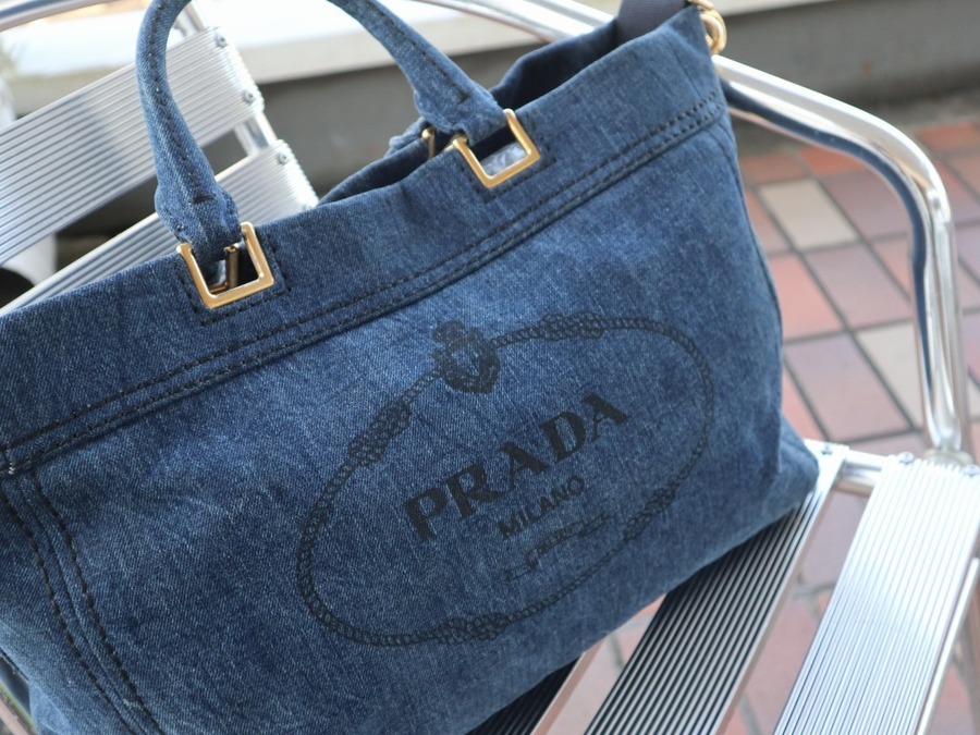 【PRADA/プラダ】カナパデニムバッグ入荷いたしました。[2020.12.04発行]