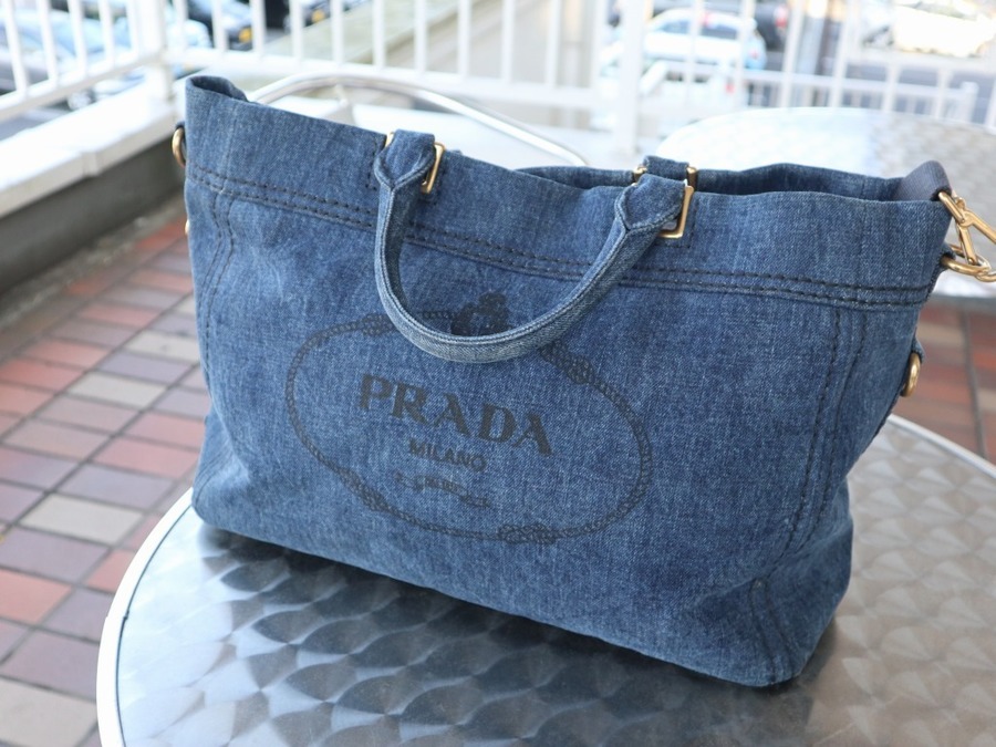 PRADA/プラダ】カナパデニムバッグ入荷いたしました。[2020.12.04発行