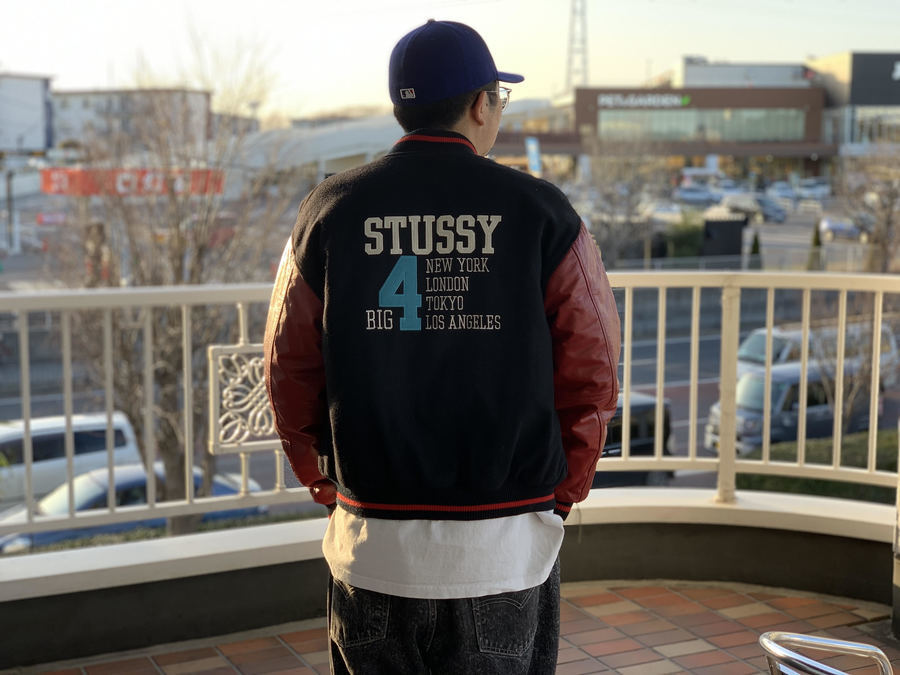 大人気ストリートブランド【STUSSY/ステューシー】BIG4スタジャンをお買取させていただきました。[2021.03.10発行]
