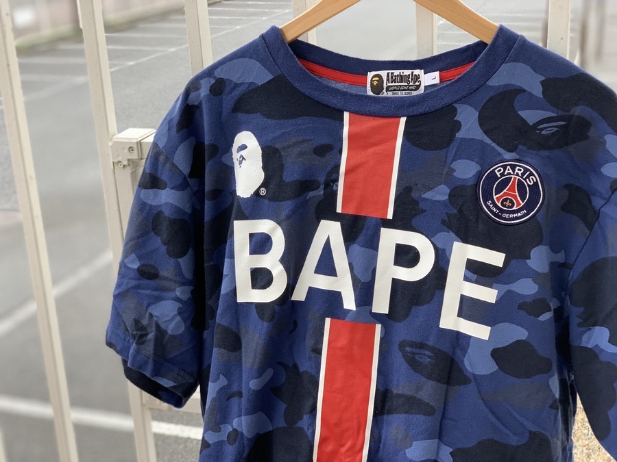 Bape×PSG コラボtee Sサイズ