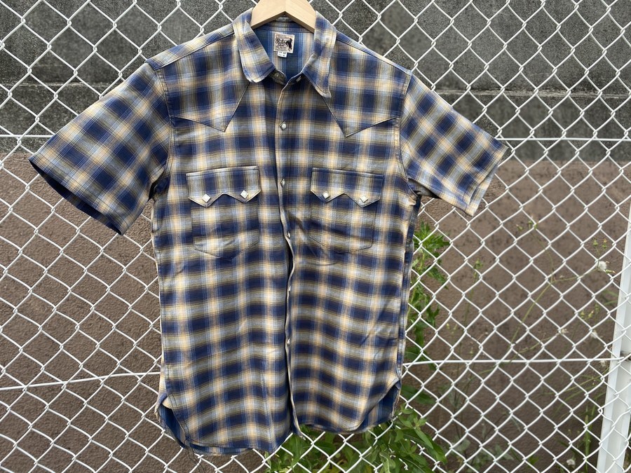 ワークブランド【Joe McCOY/ジョーマッコイ】半袖チェックウエスタン