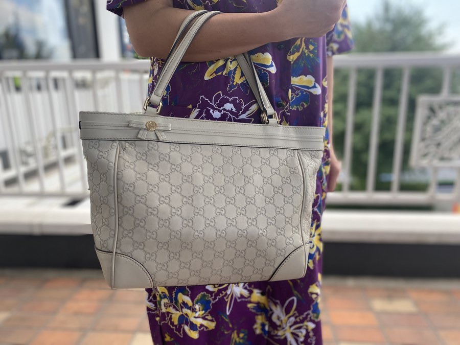 大人気ラグジュアリーブランド【GUCCI/グッチ】メイフェアトートバッグ 