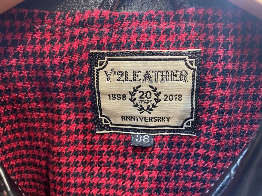 Y'2 leather/ ワイツーレザー】より20thモデル ポニーハイドレザー