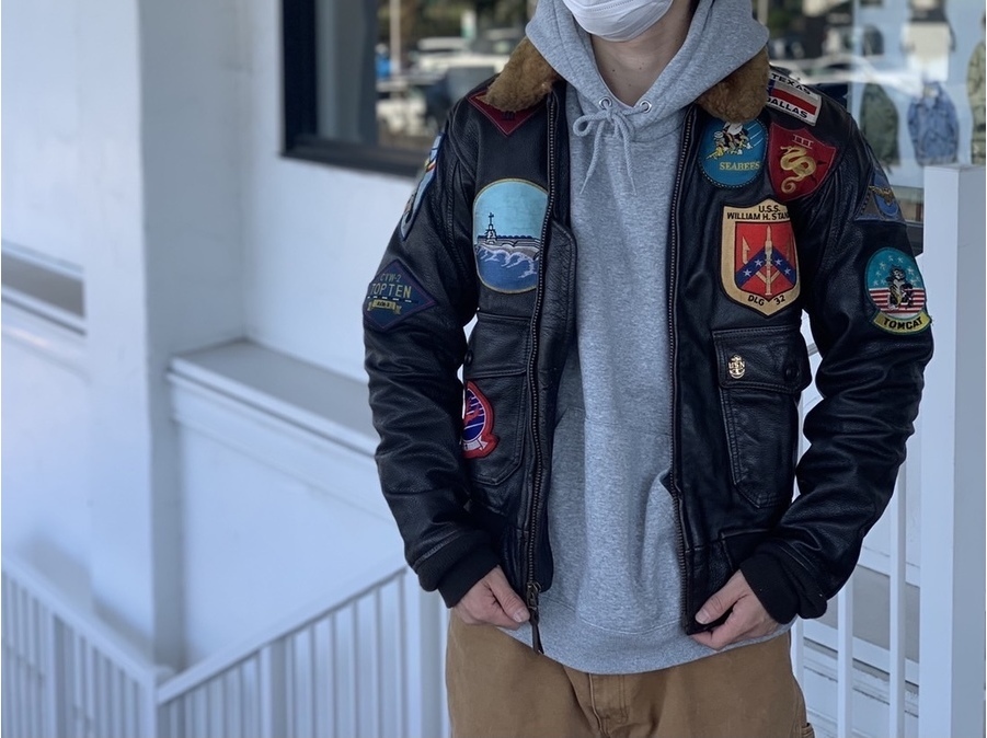 ミリタリーブランド【COCKPIT/コックピット】TOPGUN G-1JACKET
