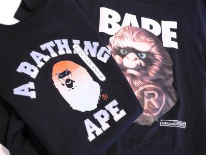 「ストリートブランドのA BATHING APE 」