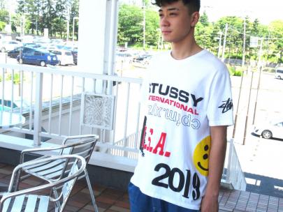 「ストリートブランドのstussy 」