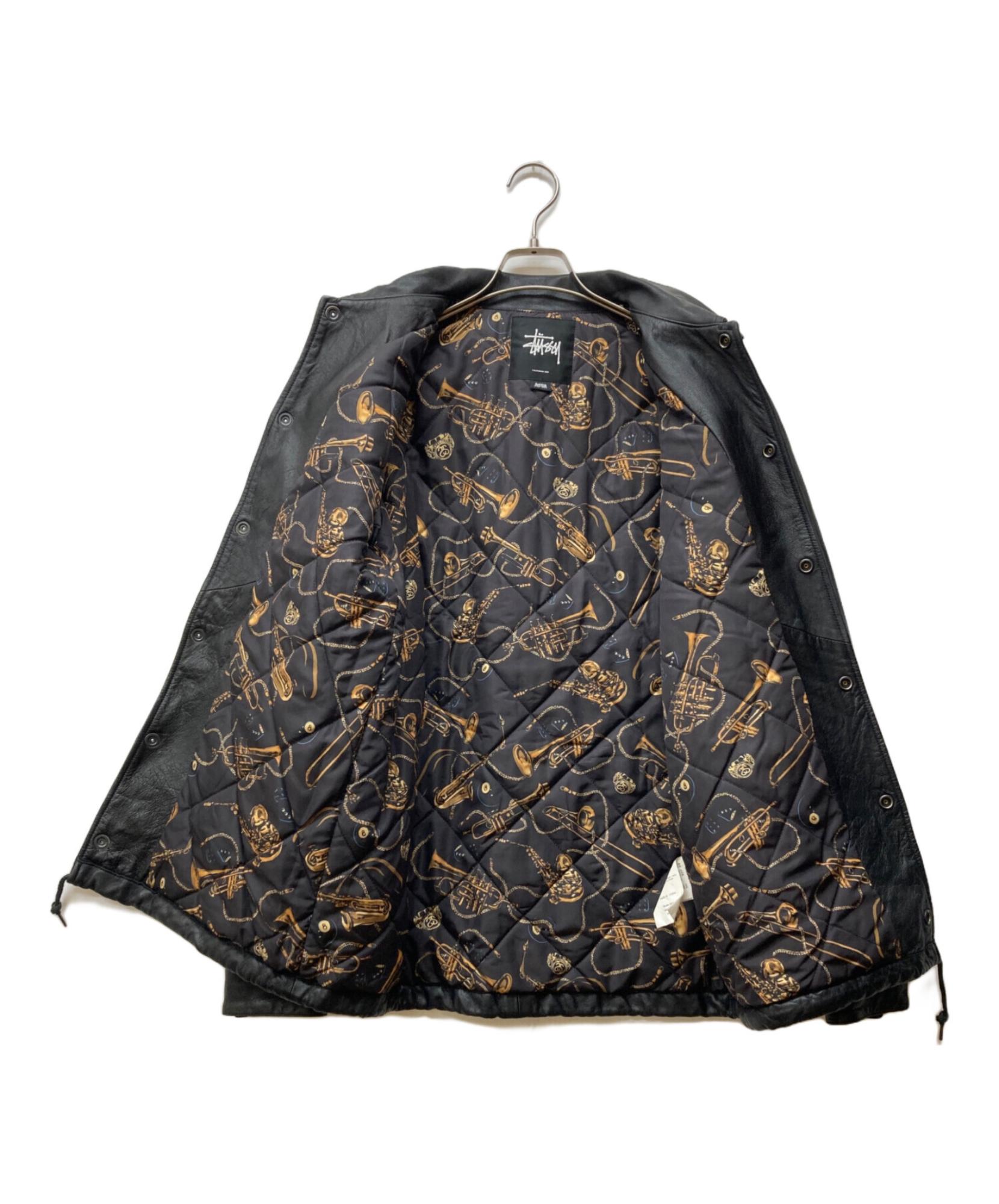 stussy / ステューシー】レザーコーチジャケット 大人のストリート