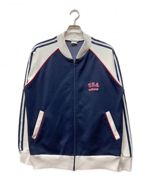 80soldオールドアディダストラックジャケットトレフォイル刺繍ロゴ adidas / アディダス】 80sトラックジャケット | 褪せない魅力を持つ