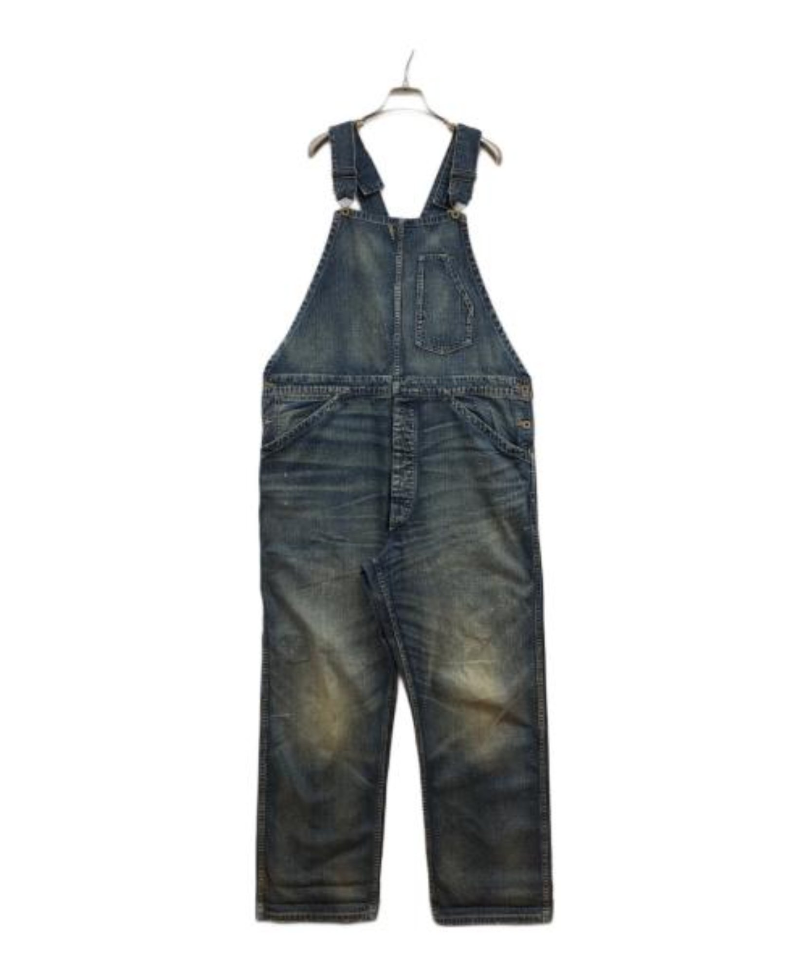 【新品】RRL ダブルアールエル■プレート 皿■アメリカ デニム オーバーオール RRL / ダブルアールエル】RAILROAD LOWBACK OVERALLS | 古き良き