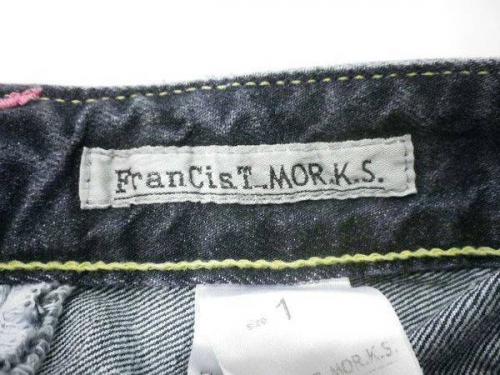 ミスチル桜井さん愛用ブランド フランシストモークスのスタッズデニム買取入荷 12 02 24発行