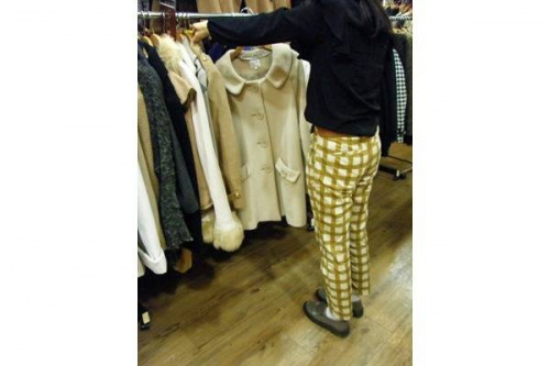 トップスのレザージャケット