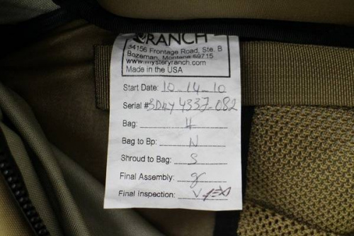 バックパックの3DAYASSALUT