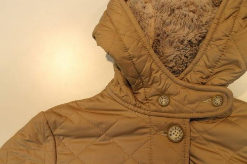 キルティングのマッキントッシュ