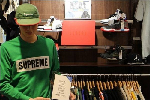 シュプリームのストリート