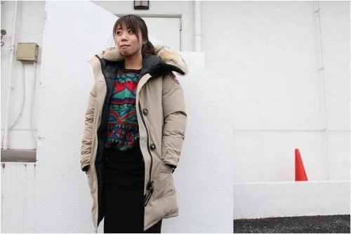 ダウンコートのCANADA　GOOSE