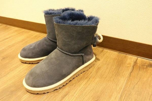 ムートンのブーツ