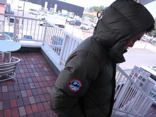 アークティックエクスプローラーのダウンジャケット