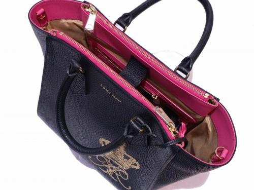 エーディーエムジェイのダブルジップ2wayトート