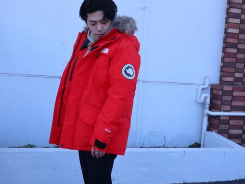 ザノースフェイスのアンタークティカパーカ