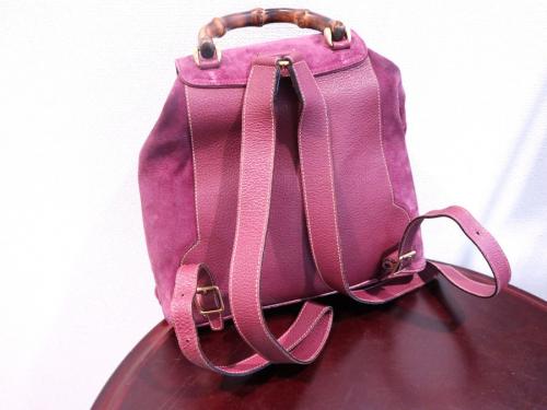 グッチのバンブーリュック