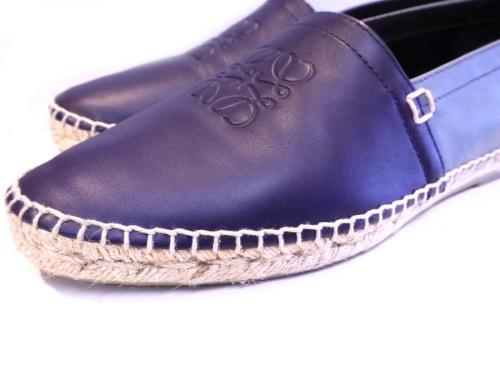 アナグラムラムレザーエスパドリーユのメンズ