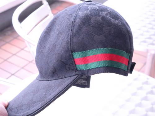 GGキャンバスベースボールキャップのメンズ