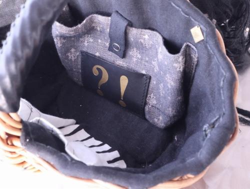 エバゴスのカゴバッグ