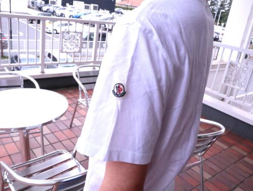 ワッペンロゴＴシャツのメンズ