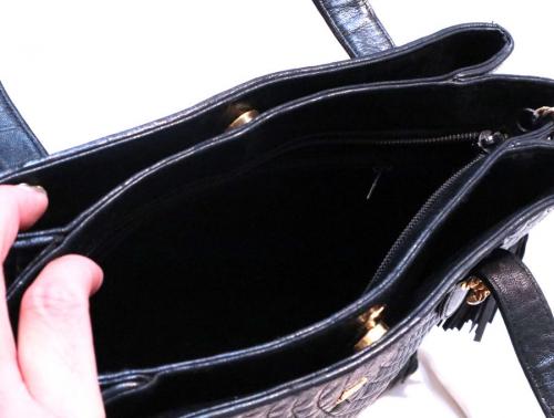 レザーハンドバッグのレデイース