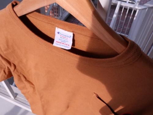 ヘヴィーウェイトポケットTシャツのメンズ