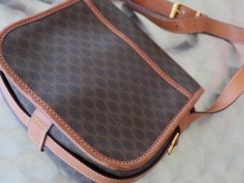 セリーヌのヴィンテージマカダムショルダーバッグ