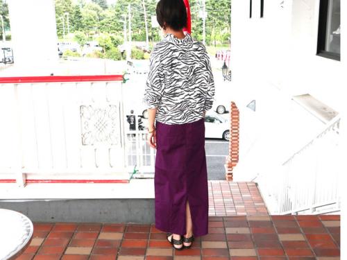 ベイカーロングスカートのレデイース