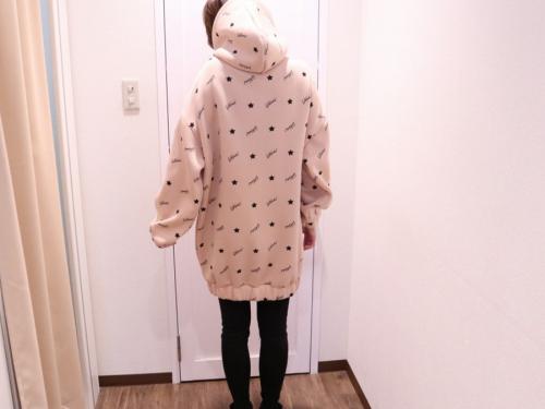 オーバーサイズPOパーカーのレデイース