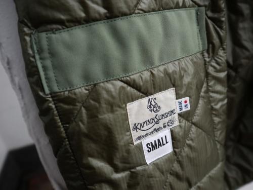 キルティングカーディガンのメンズ