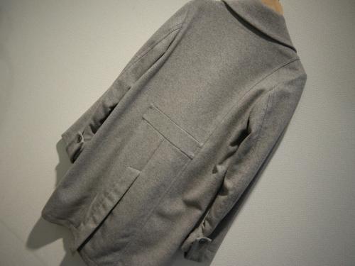 エムエムシックス メゾンマルジェラのフロントジップチェスターコート