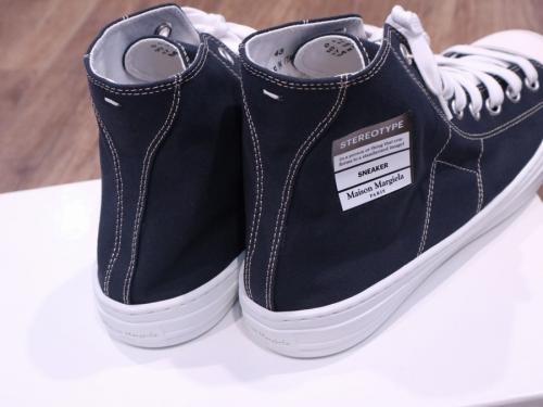 メゾンマルジェラ 22のSTEREOTYPE COTTON CANVAS HIGH