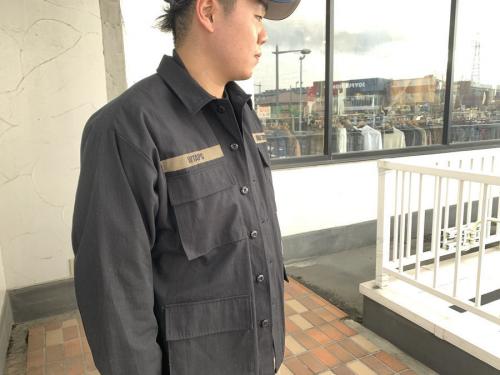 ダブルタップスのジャングルファティーグロングスリーブリップトップ