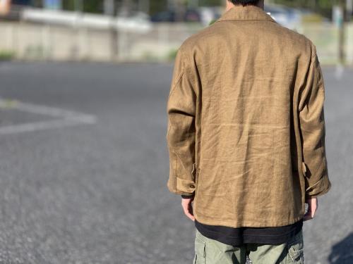 コモリのカナパウールサファリジャケット