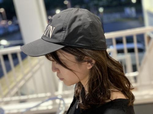 ロゴキャップのレデイース