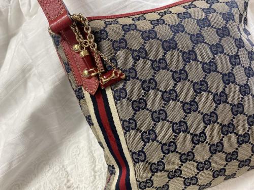 シェリーラインGGキャンバスショルダーバッグのレーディース