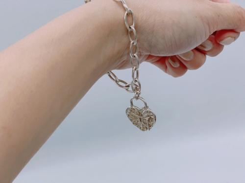 ティファニーのキーハートブレスレット