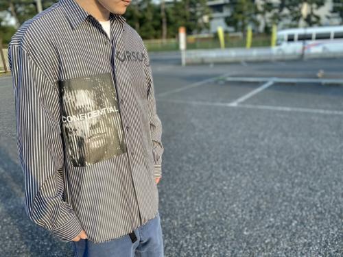 フォーサムワン サトシオガワのストライプシャツ