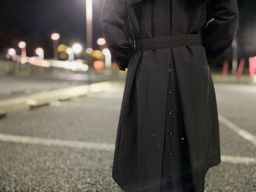 ベルテッドコートのメンズ