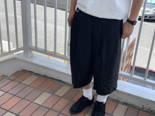 ティーエイチのワイドハーフパンツ