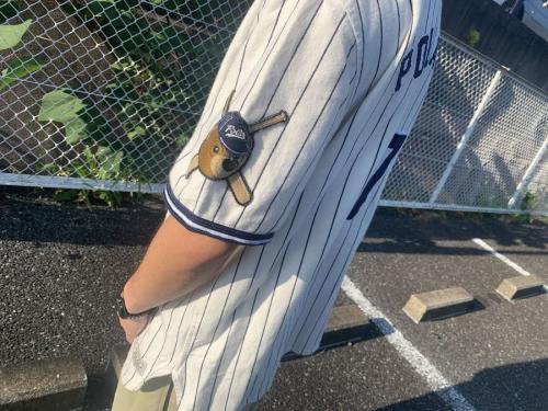 ポロベアベースボールジャージーシャツのメンズ