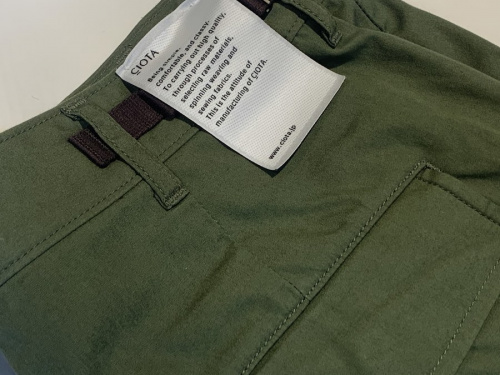 ドメスティックブランドのCIOTA